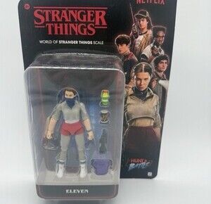 NEW STRANGER THINGS ELEVEN ACTION FIGURE JAZWARES NETFLIX HUNT & BATTLE